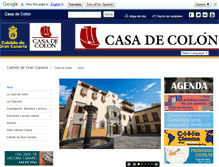 Tablet Screenshot of casadecolon.com